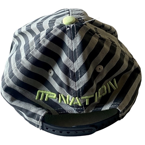 MUSCLE PHARM MP NATION Flatbill Ball Cap SnapBack Fight Hat OS NWOT Brow… - Picture 6 of 12